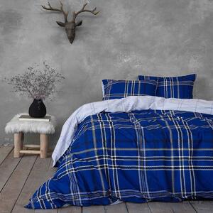 Σεντόνια Μονά (Σετ) Nima Bed Linen Kester Blue Μπλε ΜΕ ΛΑΣΤΙΧΟ 100x200+32