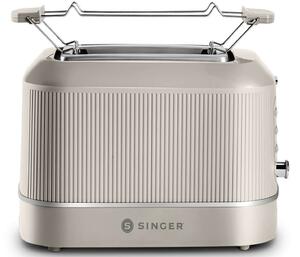 Τοστιέρα Singer Tiffanys TOA 1410IV - 850W - Ivory