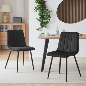 Καρέκλα Τραπεζαρίας (45x56x88) Spitishop Lorelay Black