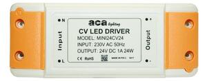 Τροφοδοτικό Led MINI24CV24 IP20 24W 115x45x28mm Aca