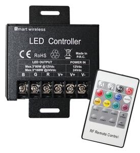 RGB Power Led Controller Με RF Remote Control RGB4-RF20K Aca