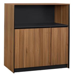 Ντουλάπι Γραφείου Supreme Honey Oak - Grey 120X40X120 HM2358