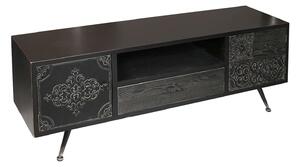 Έπιπλο Τηλεόρασης SAZ213 Black 150x40x55,5cm Espiel