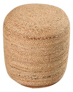 Πουφ (Φ40x40) Pol Rugs & Mats Jute Natural