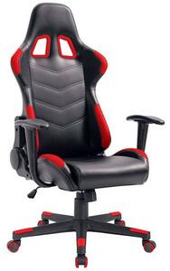 Πολυθρόνα Διευθυντή Gaming BF9150 ΕΟ541,1 69x56x125/135cm Black-Red