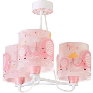 Φωτιστικό Οροφής Παιδικό Little Elephant 61337 S Pink Ango