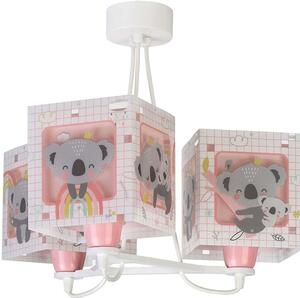 Φωτιστικό Οροφής Παιδικό Koala 63267 S Pink Ango