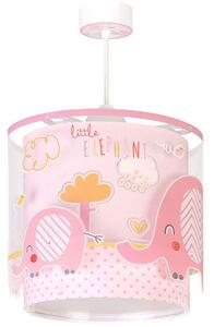 Φωτιστικό Οροφής Παιδικό Little Elephant 61332 S Pink Ango