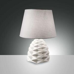 Φωτιστικό Επιτραπέζιο Duchessa 3533-30-102 White Fabas Luce