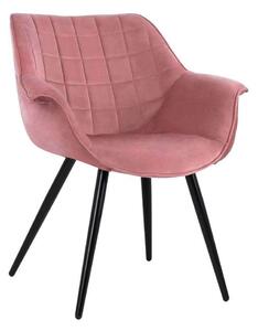 Πολυθρόνα Benjamin HM8682.02 69x68x78cm Dusty Pink Σετ 2τμχ