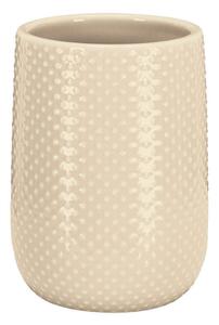 Ποτήρι Μπάνιου Dotty 8030 8x11cm Sandbeige Kleine Wolke