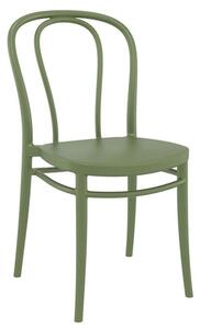 Καρέκλα Victor 20.0313 45Χ52Χ85cm Olive Green Siesta