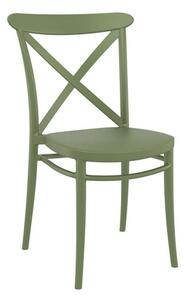 Καρέκλα Cross 20.0591 51Χ51Χ87cm Olive Green Siesta