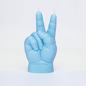 Κερί Peace Baby Hand 6x4x11cm Blue Candle Hand