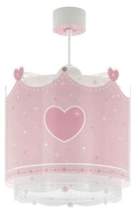 Φωτιστικό Κρεμαστό Οροφής Little Queen 61102 E27 Pink Ango