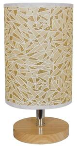 Επιτραπέζιο Φωτιστικό Πορτατίφ Mosaic 01262 Beige GloboStar