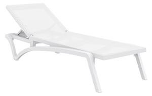 Ξαπλώστρα Pacific Siesta 53-0102 193x68x35cm White