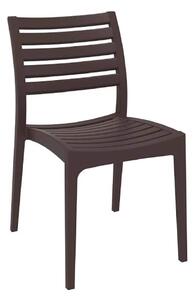 Καρέκλα Ares Dark Brown 20-0337 Siesta