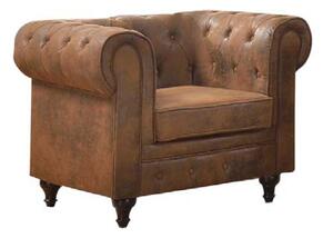 Πολυθρόνα Chesterfield Brown E942,1 110X82X77 cm