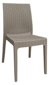 Καρέκλα Dafne Beige Rattan Ε328,4 46Χ55Χ85 cm