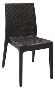 Καρέκλα Dafne Brown Rattan Ε328,3 46Χ55Χ85 cm