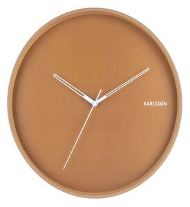 Ρολόι Τοιχού Hue KA5807BR Φ40cm Caramel Karlsson