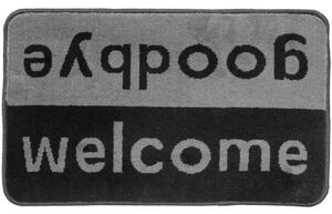 Πατάκι Εισόδου Fashion Welcome 40X67cm Black-Grey Sdim