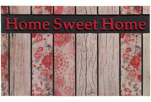 Πατάκι Εισόδου Ecomat 005 Home Sweet Home 45X75cm Red Sdim