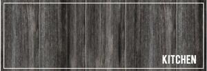 Χαλάκι Κουζίνας Cook & Wash 707 Kitchen Wood 50X150cm Anthracite Sdim