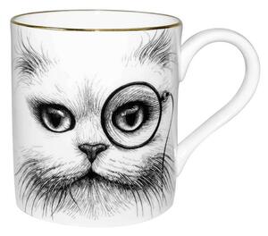 Κούπα Cat Monocle Majestic 09002-CM 9,4X8,4cm White-Black Rory Dobner