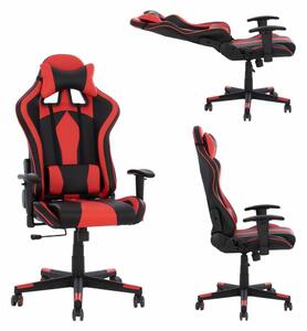 Καρέκλα Γραφείου Gaming Docks HM1162.01 67x70x130cm Black - Red