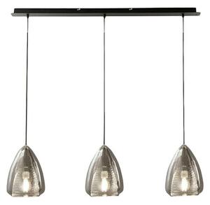 Φωτιστικό Οροφής - Ράγα Britton 3673-48-126 3x40W E27 112x200cm Fume Fabas Luce