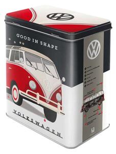 Κουτί Αποθήκευσης Volkswagen Good In Shape 30148 Μεταλλικό 14x10x20cm Multi Nostalgic