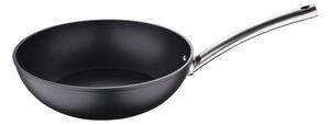 Τηγάνι Wok Αντικολλητικό Αλουμινίου Foodies BGMP-3558 Φ28x7,2cm Black-Silver MasterPro