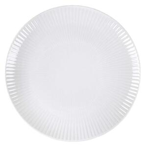 Πιάτο Στρογγυλό Ρηχό Πορσελάνινο PR00100527 27cm White Oriana Ferelli®