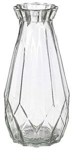 Βάζο Γυάλινο Zena 02.1110685 14x24cm Clear