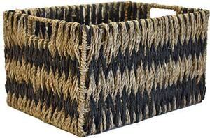 Καλάθι Rush 00.06.67325 37x27x20cm Black-Beige