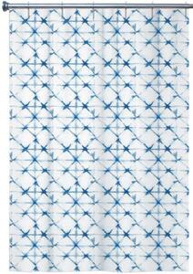 Κουρτίνα Μπάνιου Tie And Die AX00035479 180x200cm White-Blue Arvix