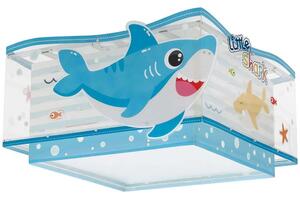 Φωτιστικό Οροφής-Πλαφονιέρα Little Shark 63476 32x30x16,5cm 2xE27 Multi Ango