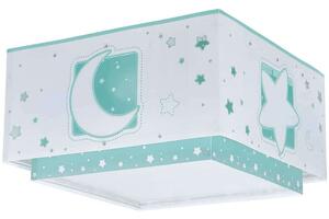 Φωτιστικό Οροφής-Πλαφονιέρα Moon 63236 H 30x30x16,5cm 2xE27 Green Ango