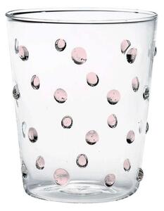 Ποτήρι Νερού Party PY00108 450ml Pink-Clear Zafferano