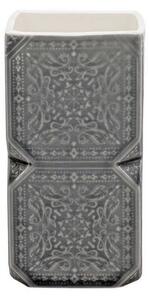 Ποτηροθήκη Feng Shui 02-11444 6,7x6,7x12,9cm Grey Estia