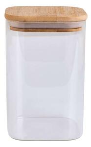 Δοχείο Αποθήκευσης Γυάλινο Essentials 01-12939 950ml 10x10x15,6cm Natural-Clear Estia