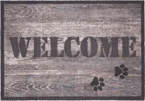 Πατάκι Εισόδου Mondial Welcome Paws 777 40x60cm Dark Beige Sdim