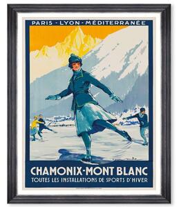 Κάδρο Chamonix Poster FA13451 50x70cm Multi MindTheGap