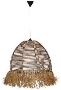 Φωτιστικό Οροφής Brazil-D 31-1297 1/Φ Φ60cm 140cm Bamboo Natural Heronia