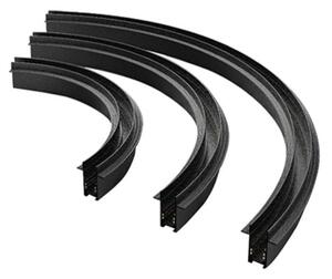 Μαγνητική Ράγα Trimless Curved 22091 62,8x5,5x5,6cm Black