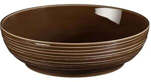 Σαλατιέρα Terra Earth 001.765008K2 25x25x6,6cm Brown Espiel