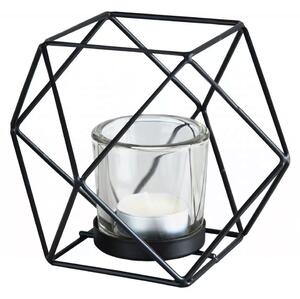 Βάση Ρεσώ Polygon M 12x12,2x12cm Black Kleine Wolke