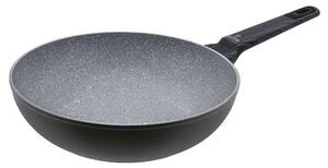 Τηγάνι Wok Cuisson 01-11093 Φ28cm Grey Estia